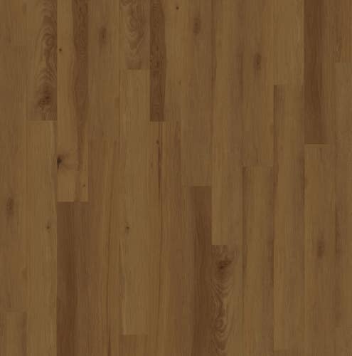 Medium golden brown woodgrain texture luxury vinyl plank