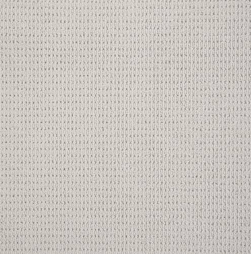 Light gray linear textured carpet
