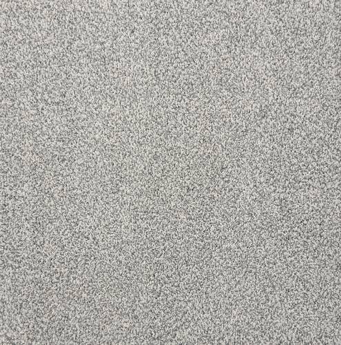 Blue solid textured plush carpet