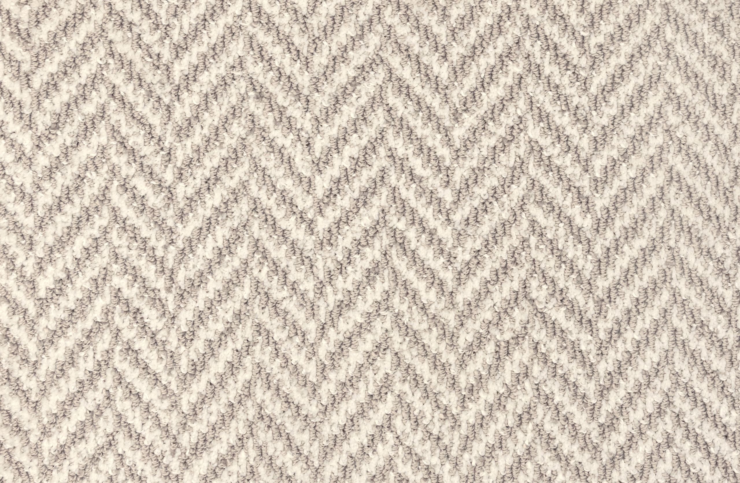Light gray geometric linear patterned carpet