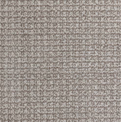 Taupe solid plaid carpet