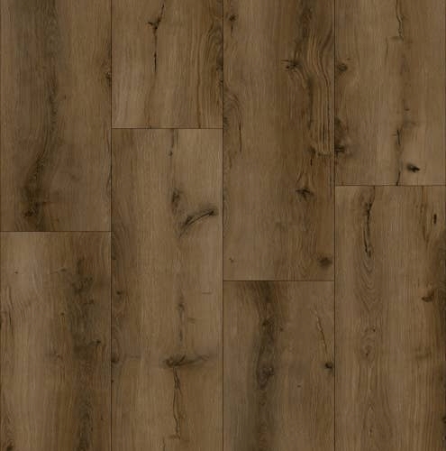 Sample of Mount Evans Sable, a wide weathered plank with varying brown tones and knots