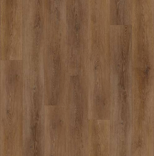 Regal Maor Sepia luxury vinyl plank floor, with warm brown tones and subtle knot and grain details