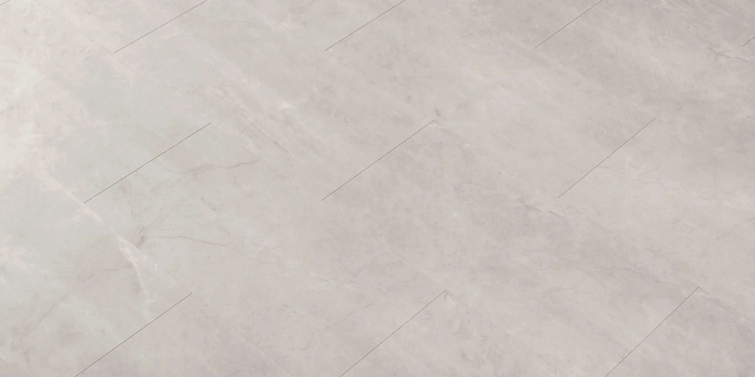 Rejuvenation 567 sample, a light/medium gray rectangular luxury vinyl tile with slight veining