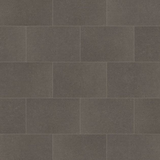 Sample of LVT Bern Stone, a medium gray concrete look tile with blue undertones
