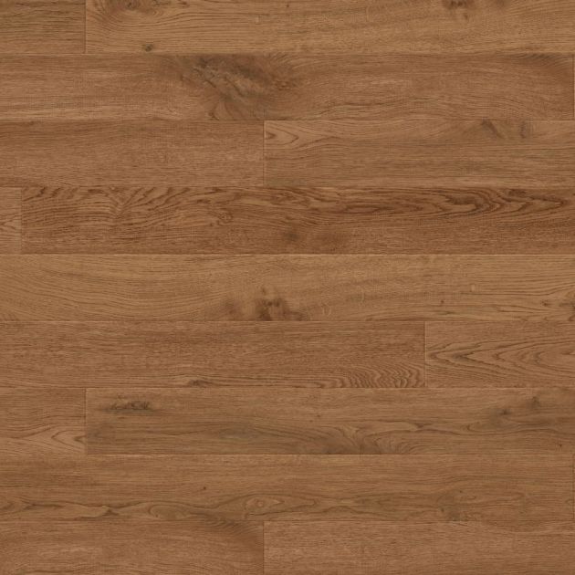 Sample of Lorenzo Warm LVP, a warm medium brown woodgrain design with narrow planks, knots, and tonal variation