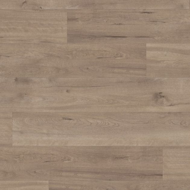 Sample of Frosted Birch LVP, a cool-brown woodgrain floor with gentle knots