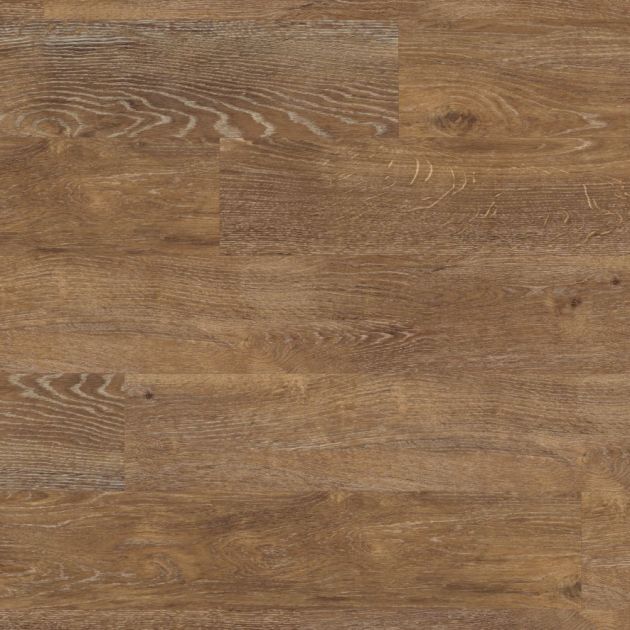 Sample of Hessian Oak LVP showing various brown tones and lime-washed finish