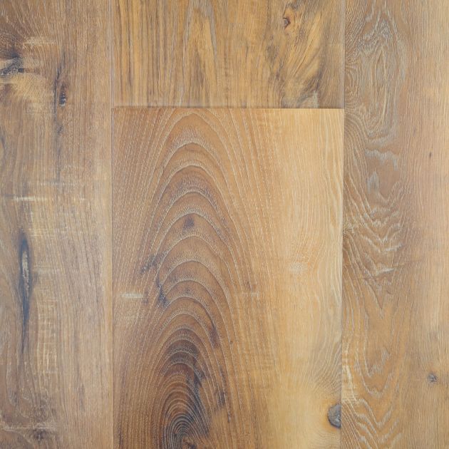Hawthorne Butterscotch sample showing warm brown tones, larger knots and woodgrain texture