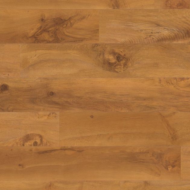 Wellington Oak sample, an LVP with golden brown tonal variation and woodgrain details and texture