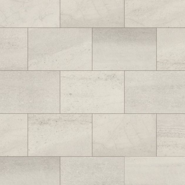 Honed Oyster Slate LV sample showing grey and cream rectangular stone-look tiles