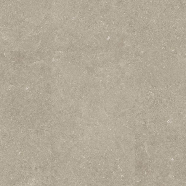 Pamplona LVT sample showing neutral taupe tones with lighter speckles throughout