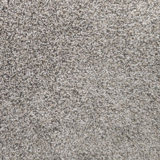 Multicolor taupe, gray, and white plush carpet sample