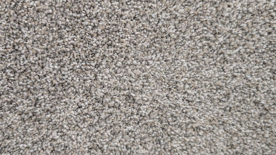Multicolor taupe, gray, and white plush carpet sample
