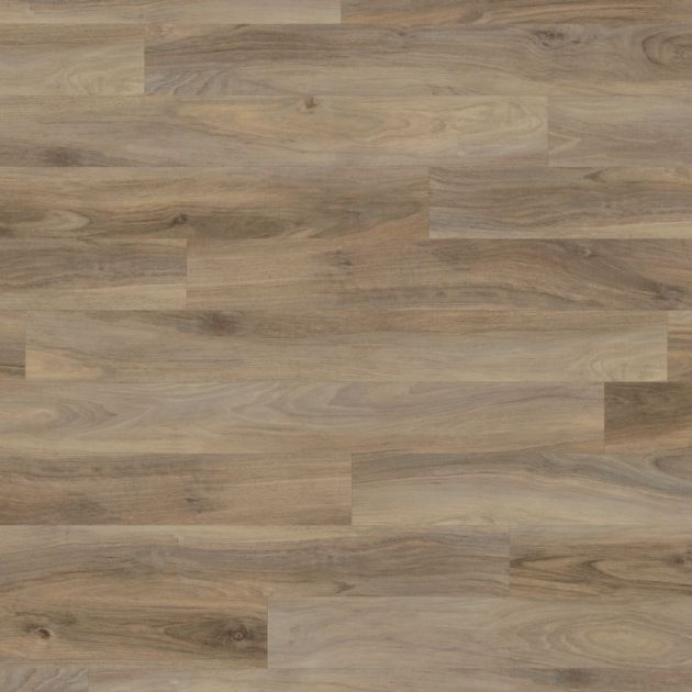 Weathered Elm sample showing taupe and gray tones, wood grains, and narrow planks